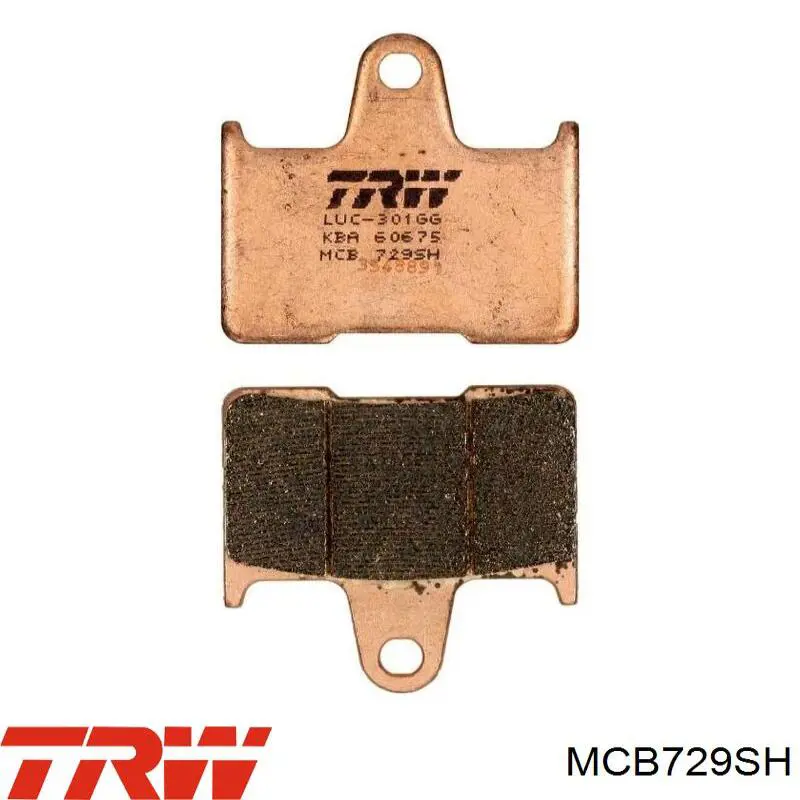  TRW MCB729SH ціна, від 35.79 USD