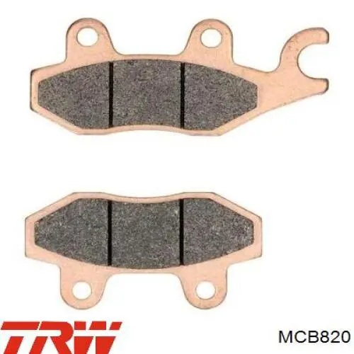  TRW MCB820 ціна, від 17.15 USD