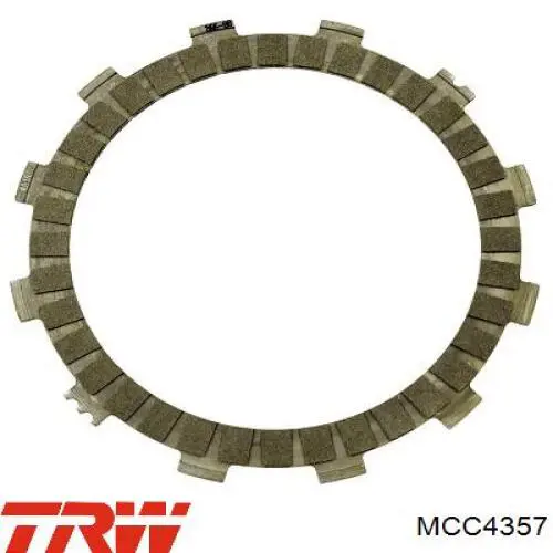 Зчеплення TRW MCC4357 ціна, від 77.04 USD