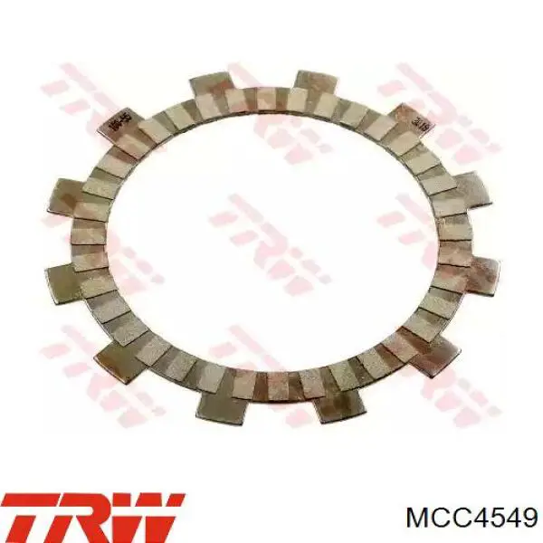Зчеплення TRW MCC4549 ціна, від 117.85 USD