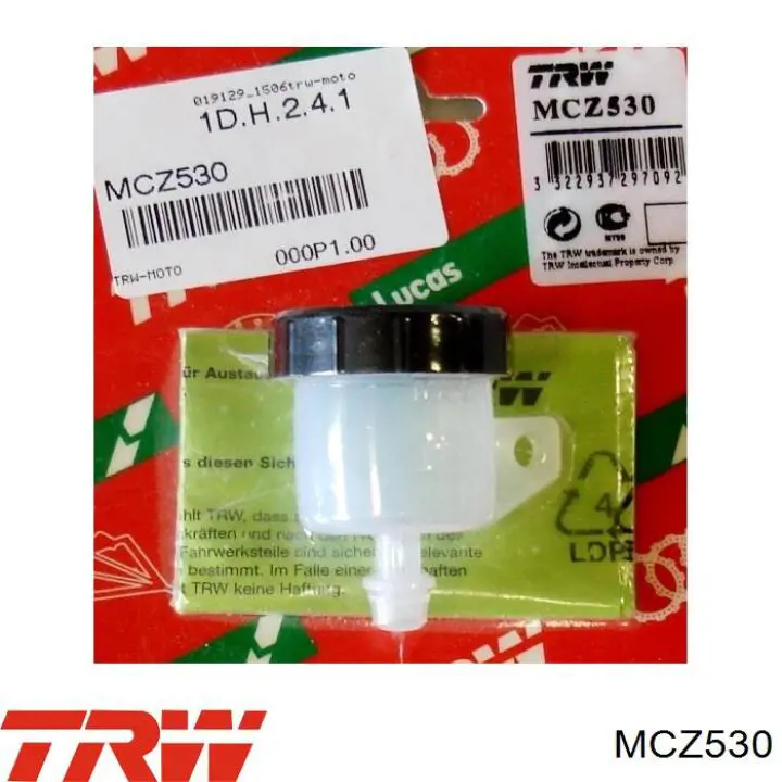MCZ530 TRW Бачок головного гальмівного циліндру