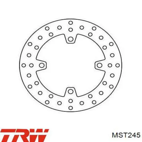 43251MBZG01 Honda Дискові гальма