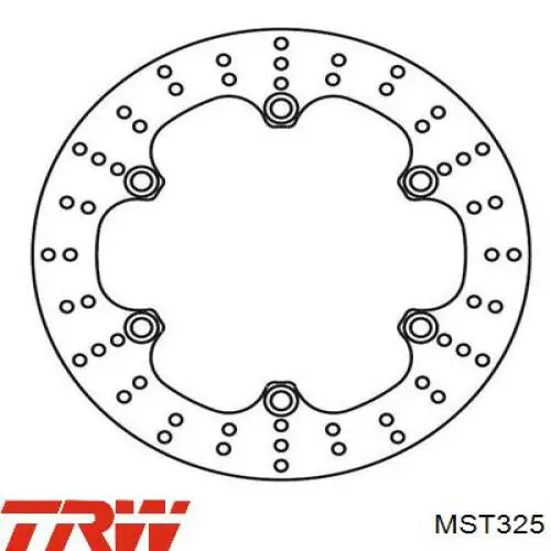 MST325 TRW Дискові гальма