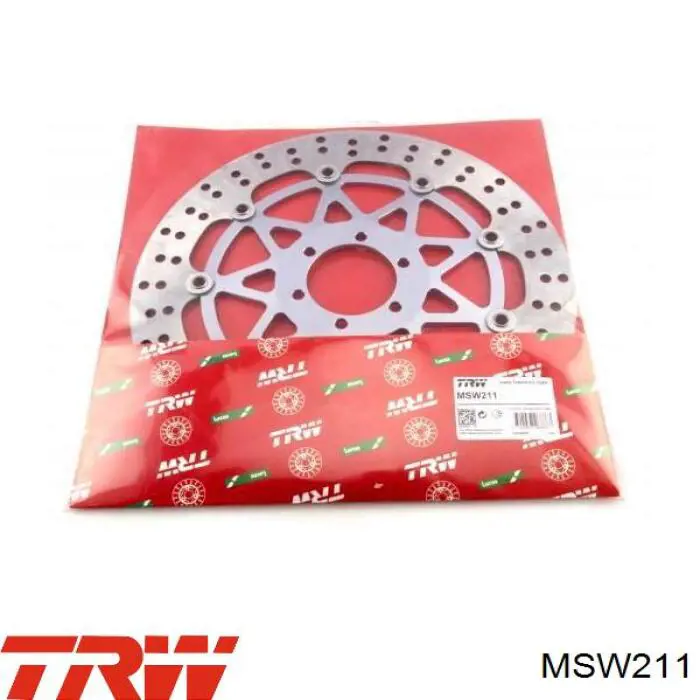 Диск переднього гальма TRW MSW211 ціна, від 265.14 USD