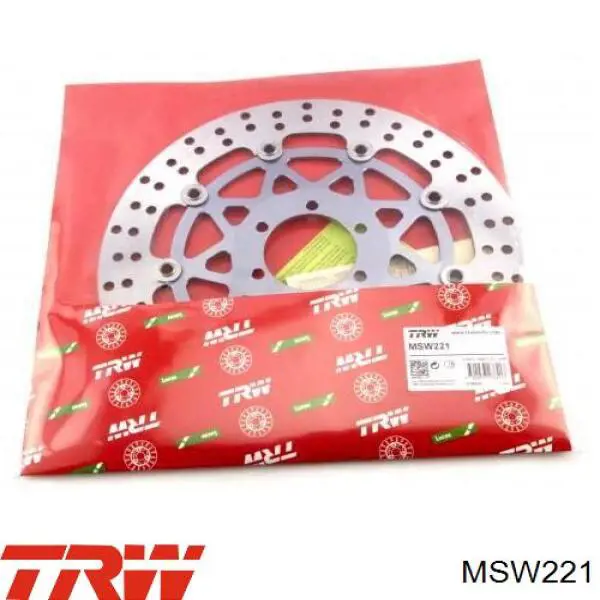 Диск переднього гальма TRW MSW221 ціна, від 255.94 USD