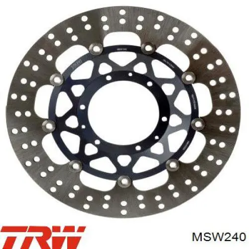 Диск переднього гальма TRW MSW240 ціна, від 258.00 USD