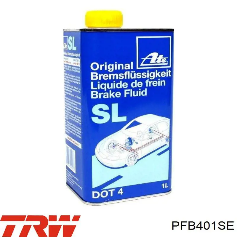 Рідина гальмівна TRW PFB401SE ціна, від 9.79 USD