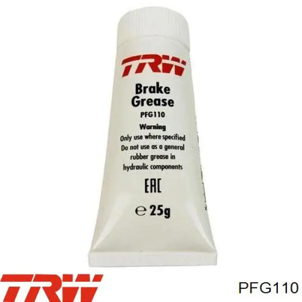 Мастило напрямних супортів TRW PFG110