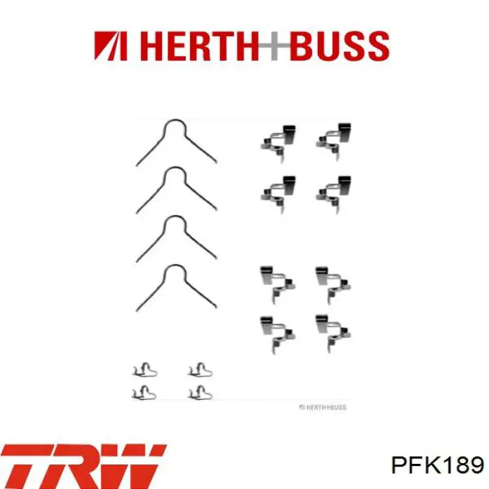 Ремкомплект гальмівних колодок Toyota 4774332010 ціна, від 9.81 USD