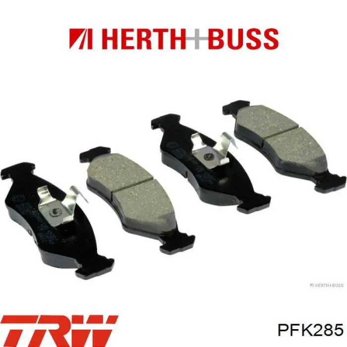 Комплект пружинок кріплення дискових колодок, передніх 0K24033232 Hyundai/Kia
