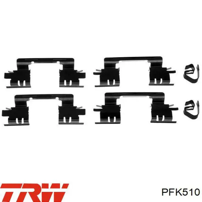 Ремкомплект передніх гальм MRB20214 MarkBest