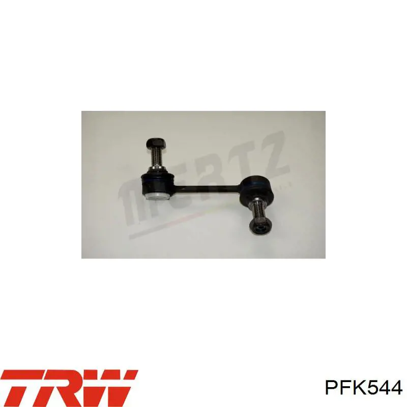 Ремкомплект гальмівних колодок PFK544 TRW
