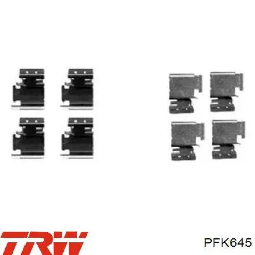 Купити 494852040 Toyota Ремкомплект гальмівних колодок