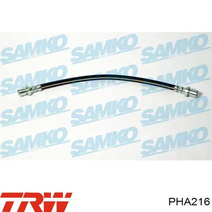 Шланг гальмівний задній, правий TRW PHA216 ціна, від 12.90 USD