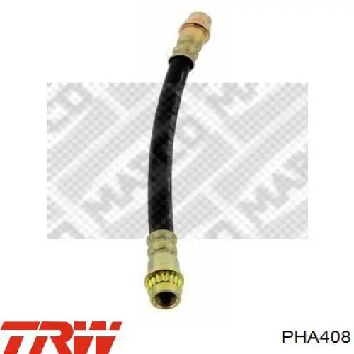 Шланг гальмівний задній, правий PHA408 TRW