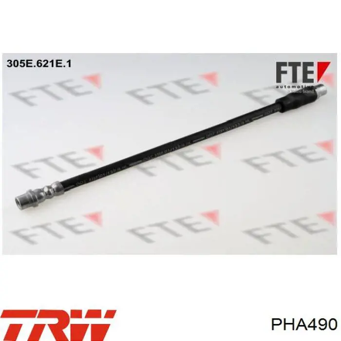 Шланг гальмівний передній TRW PHA490