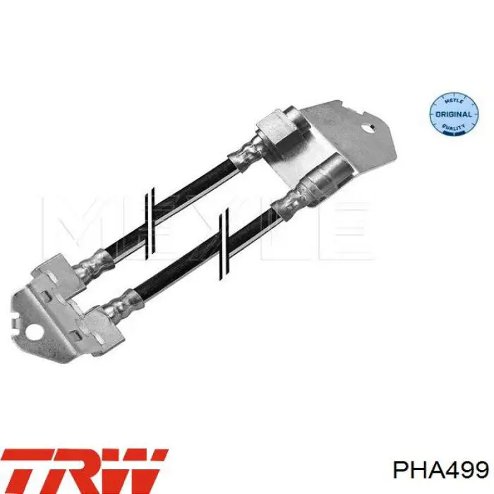 1534238 Ford Шланг гальмівний задній