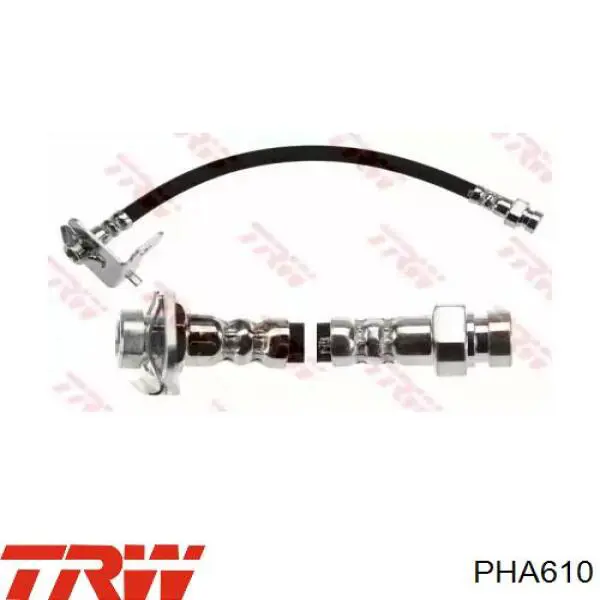 Шланг гальмівний задній, лівий TRW PHA610 ціна, від 14.47 USD
