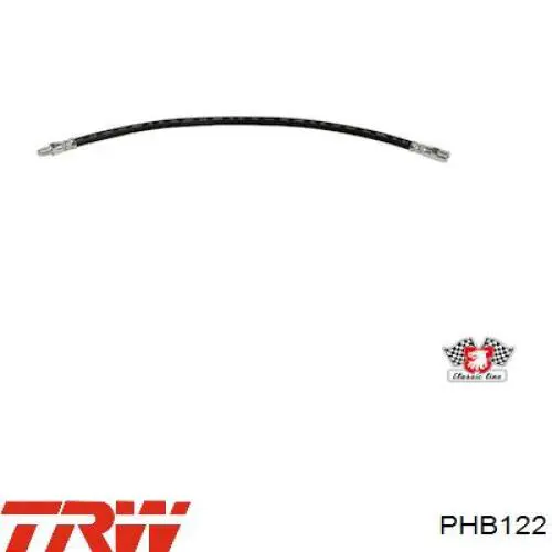 Гнучка гальмівна трубка задня Mercedes A4634280235