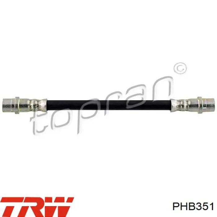 Шланг гальмівний задній PHB351 TRW