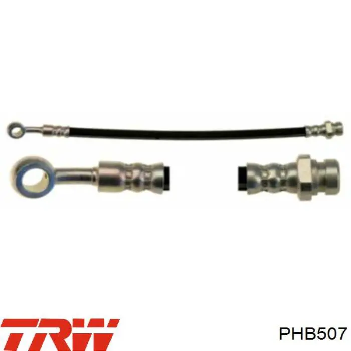 5144326 Ford Гнучка гальмівна трубка передня