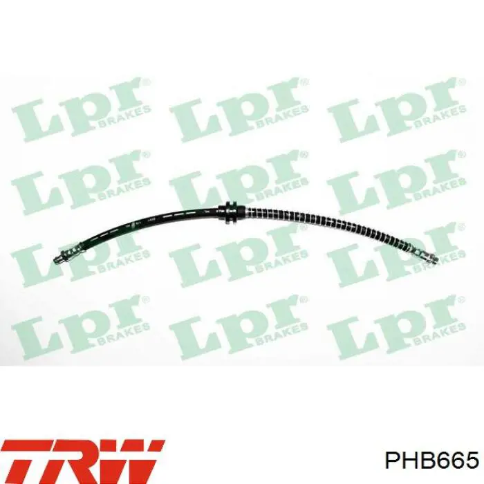 Шланг гальмівний передній TRW PHB665 ціна, від 12.77 USD