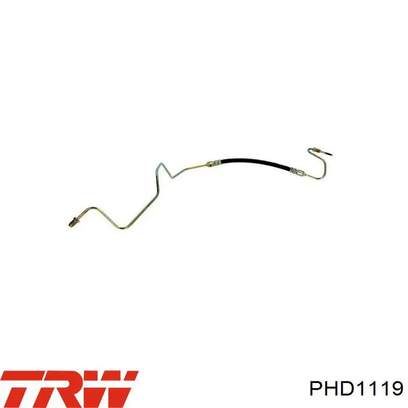 Шланг гальмівний передній TRW PHD1213 ціна, від 10.34 USD