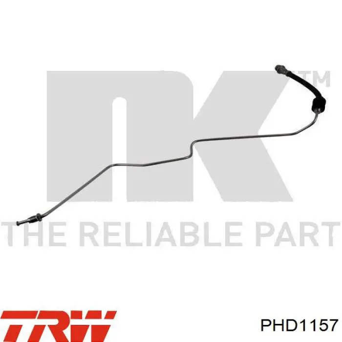 Купити PHD1157 TRW Шланг гальмівний задній, лівий