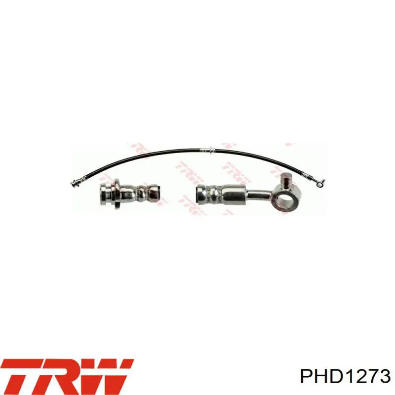 T56169 Brembo Шланг гальмівний передній, лівий