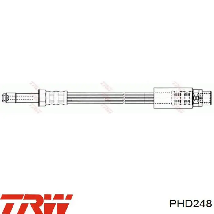 Купити 92VB2078AA Ford Шланг гальмівний передній, правий
