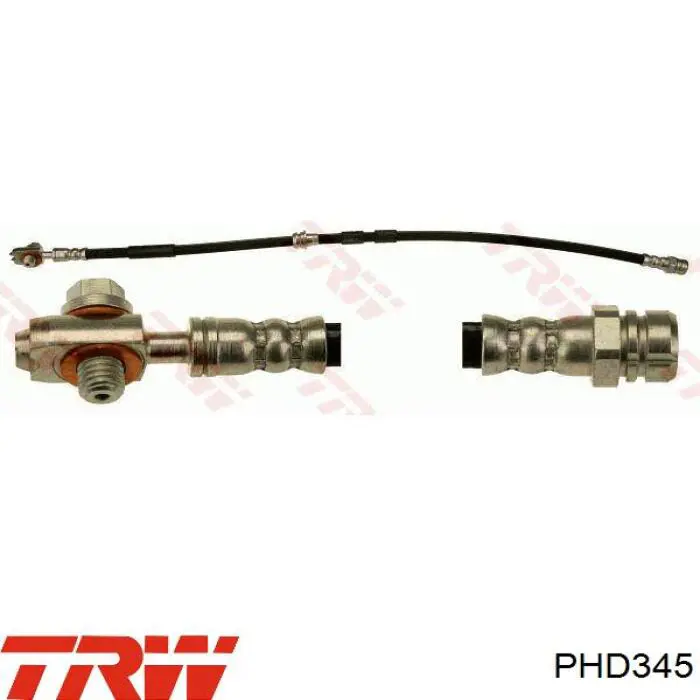 Шланг гальмівний передній TRW PHD345