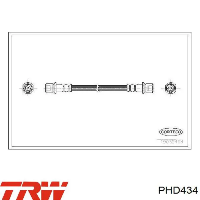 Шланг гальмівний задній, лівий Quick Brake 59949 ціна, від 13.79 USD