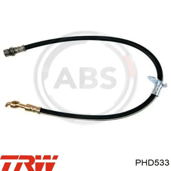 Шланг гальмівний передній, лівий TRW PHD533 ціна, від 16.47 USD