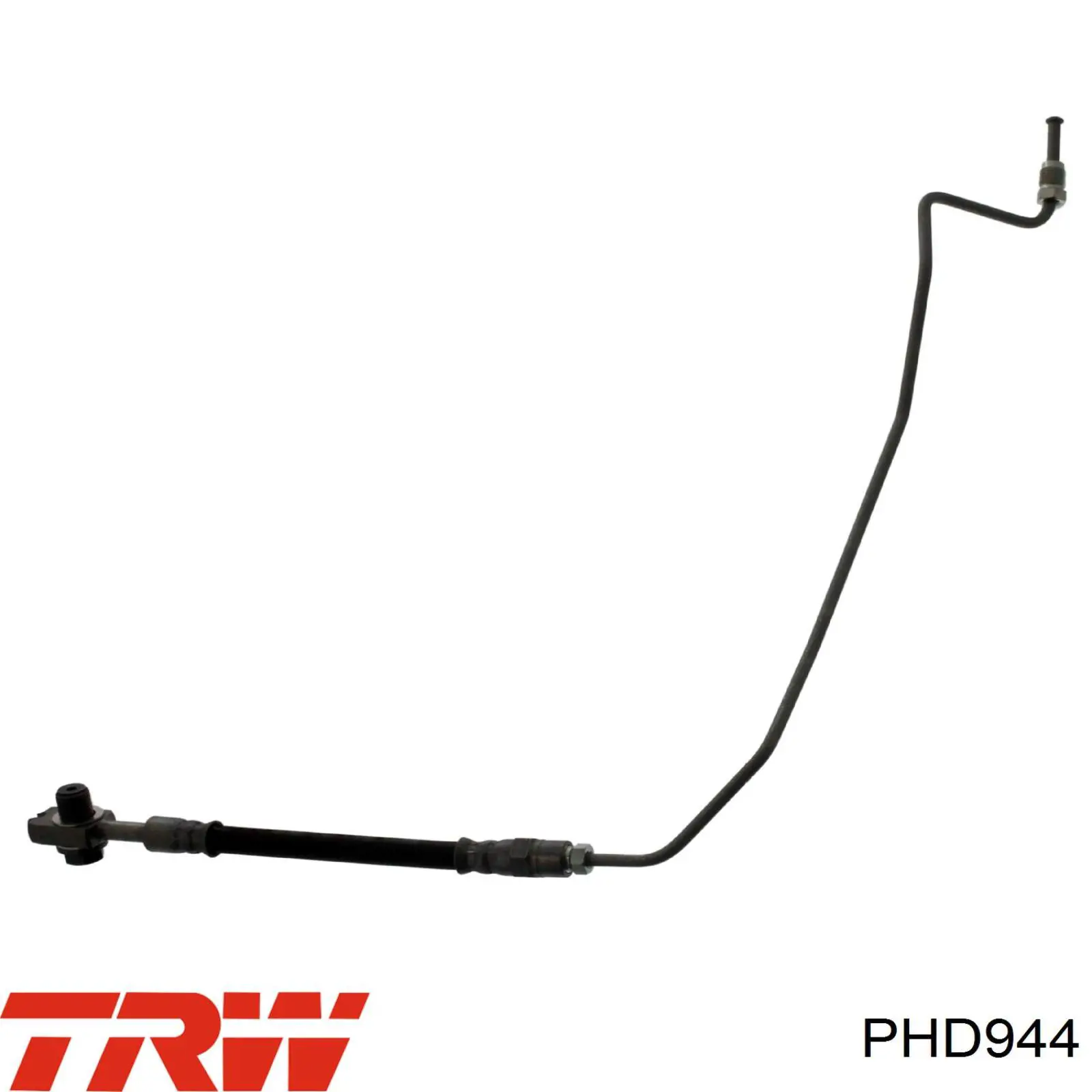 Шланг гальмівний задній, правий TRW PHD944 ціна, від 25.19 USD