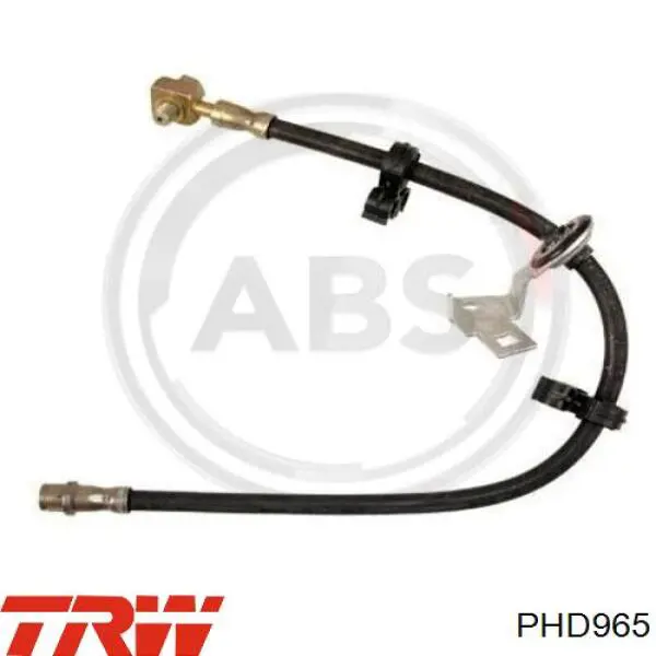 Шланг гальмівний передній, правий TRW PHD965 ціна, від 20.61 USD