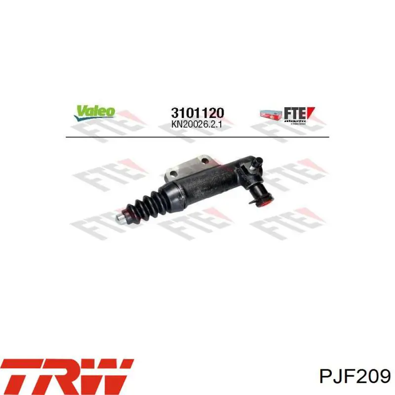 Купити PJF209 TRW Робочий циліндр зчеплення
