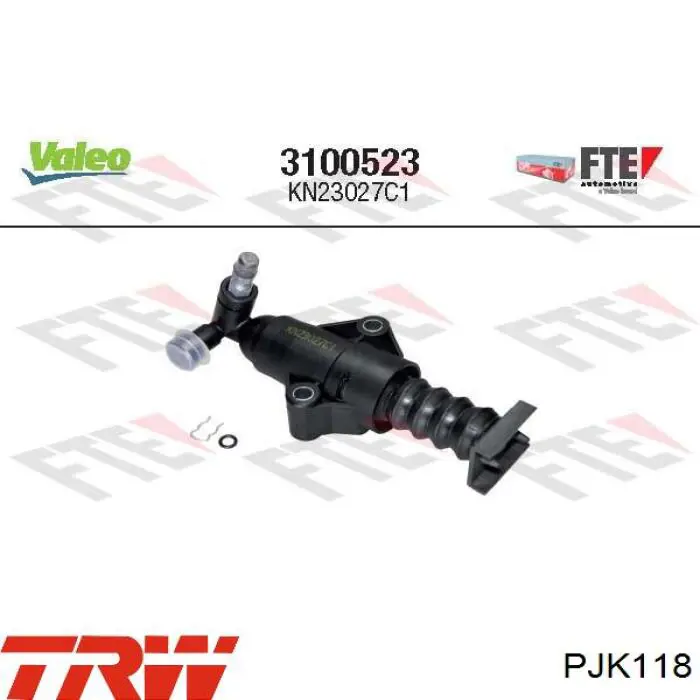 Актуатор зчеплення TRW PJK118 ціна, від 47.16 USD