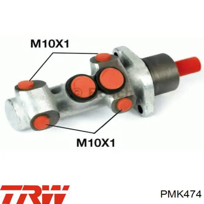 Циліндр головний гальма (Гідротормоз) TRW PMK474 ціна, від 52.44 USD