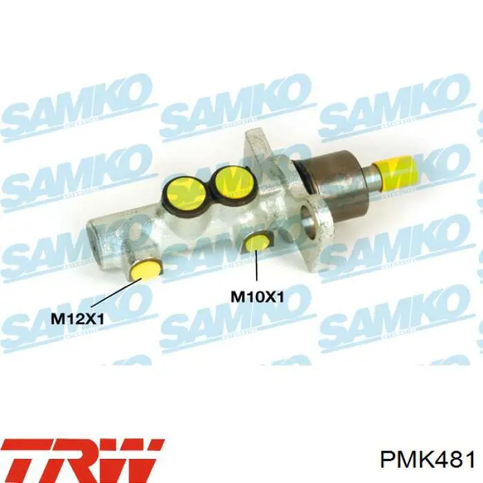 Циліндр головний гальма (Гідротормоз) TRW PMK481 ціна, від 48.10 USD