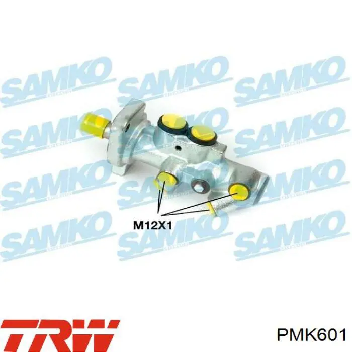 Циліндр головний гальма (Гідротормоз) TRW PMK601 ціна, від 64.33 USD