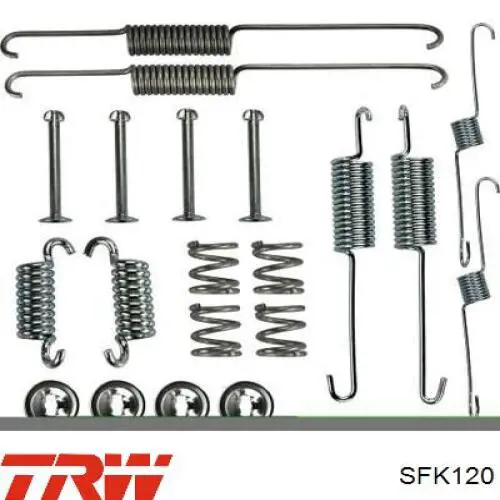 Купити SFK120 TRW Монтажний комплект задніх барабанних колодок