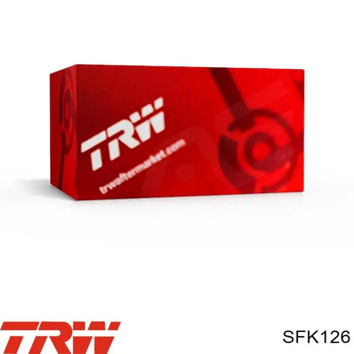 Купити SFK126 TRW Монтажний комплект задніх барабанних колодок