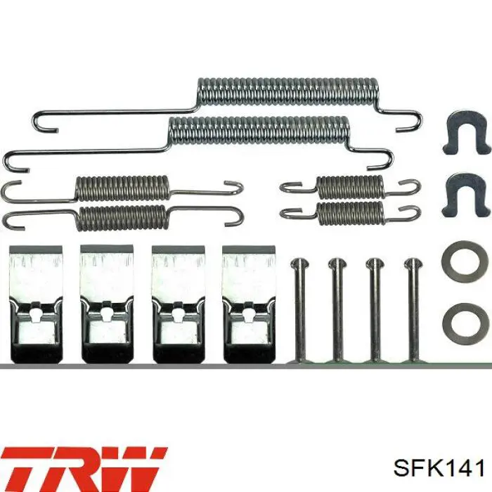 Купити SFK141 TRW Монтажний комплект задніх барабанних колодок