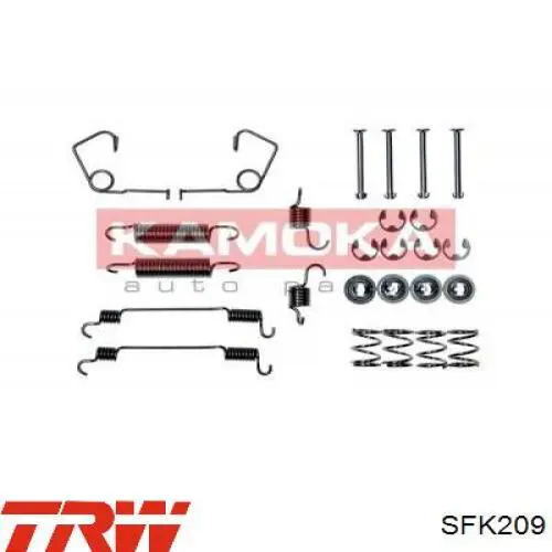 Купити 92VB2A225AA Ford Ремкомплект гальмівних колодок