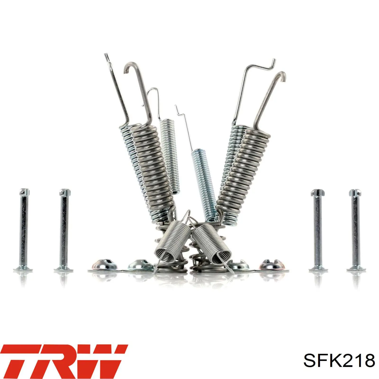 Монтажний комплект задніх барабанних колодок TRW SFK218 ціна, від 8.06 USD