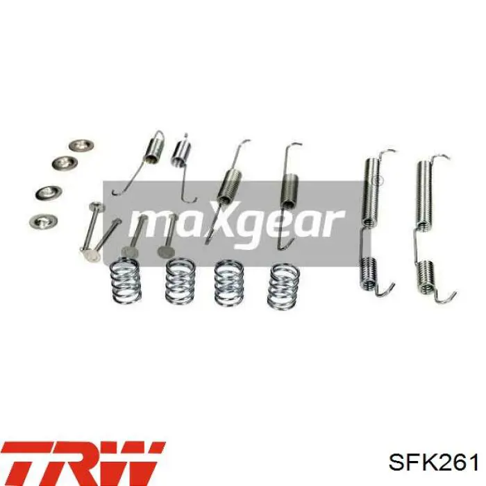 Монтажний комплект задніх барабанних колодок GP GP1050753 ціна, від 5.35 USD