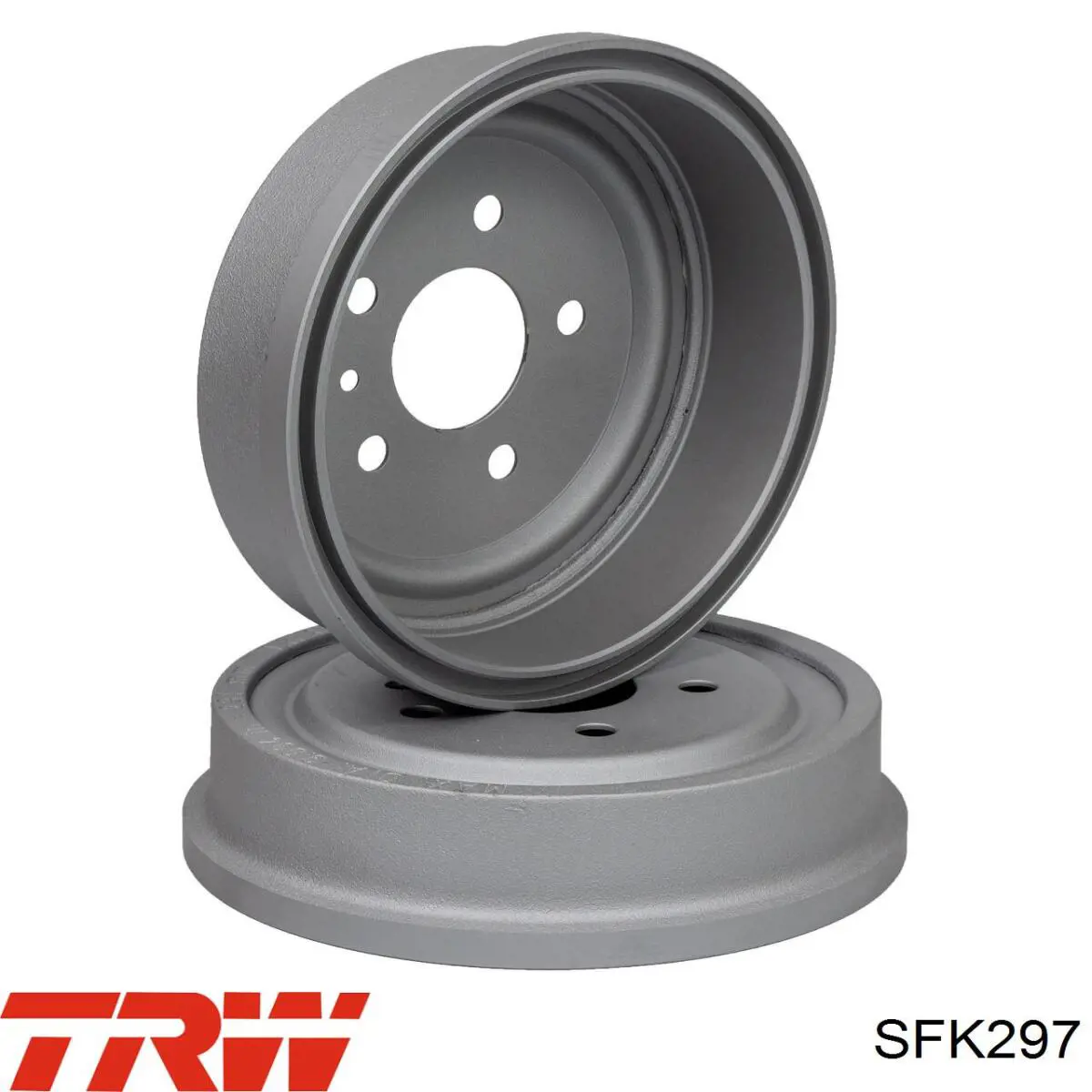 Монтажний комплект задніх барабанних колодок TRW SFK297 ціна, від 8.18 USD