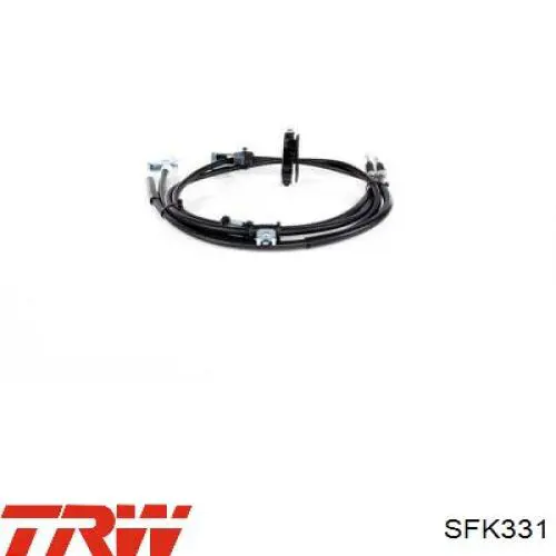 Монтажний комплект задніх барабанних колодок TRW SFK331 ціна, від 7.19 USD