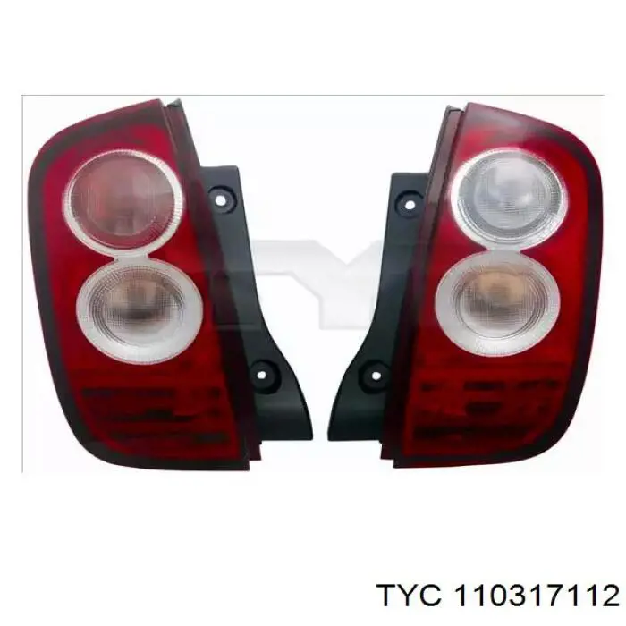 Задня права фара 11A317A12B TYC