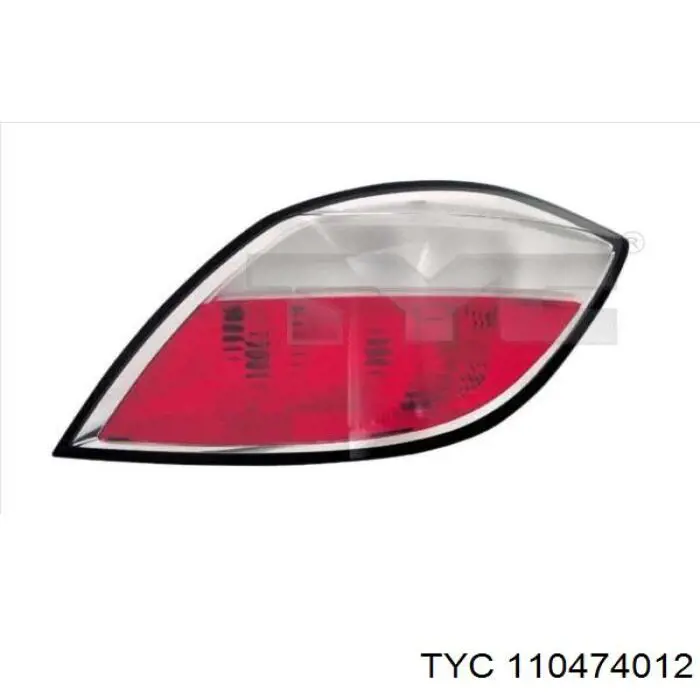 Ліхтар задній лівий TYC 110474012 ціна, від 48.56 USD